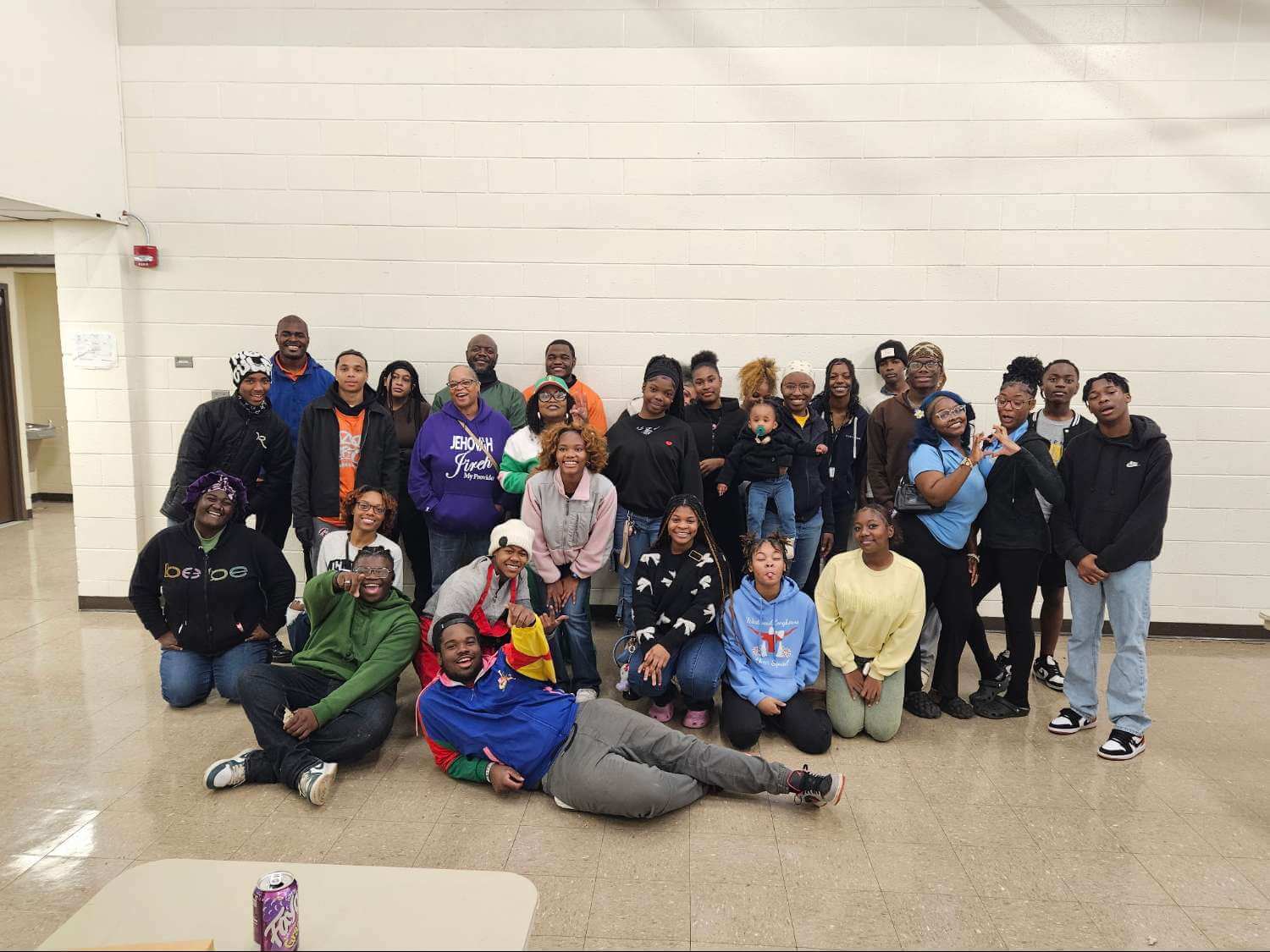 Peace for the Holidays attendees + Youth Minds United members (Courtesy of Mr. Johnathan Isom)