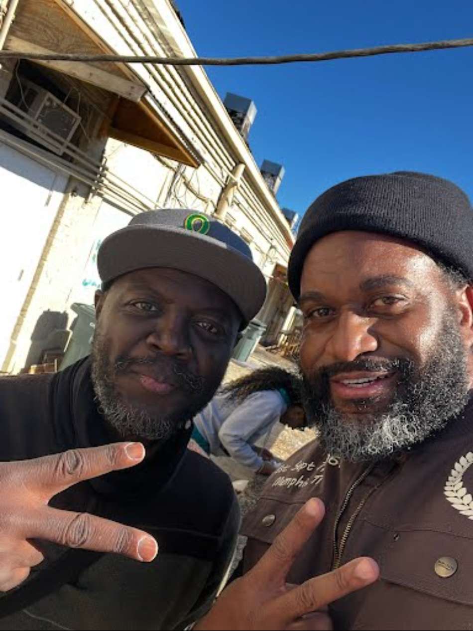 Mr. Tony Franklin + Gilbert Barnes Carter III (Courtesy of Mr. Tony Franklin)